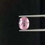 3.66ct Oval Pink Tourmaline - Mozambique - GIT Certified