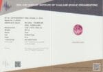 8.51ct Oval Pink Tourmaline - Mozambique - GIT Cert - Image 4
