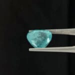 7.26ct Mozambique Paraiba Heart - GIT Certified - Image 3