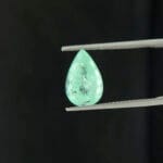 3.88ct Mozambique Paraiba Tourmaline - Pear Green GIT