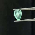 3.88ct Mozambique Paraiba Tourmaline - Pear Green GIT - Image 3
