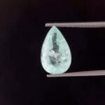 5.52ct Mozambique Paraiba Pear, Blue-Green, GIT