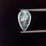5.52ct Mozambique Paraiba Pear, Blue-Green, GIT - Image 2