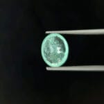 3.67ct Mozambique Paraiba Tourmaline - Oval, Bluish-Green - Image 3