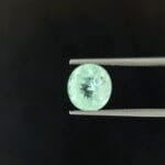 3.80ct Oval Paraiba Tourmaline - Yellowish-Green - Mozambique