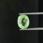 5.31ct Oval Yellowish-Green Tourmaline - Mozambique - GIT