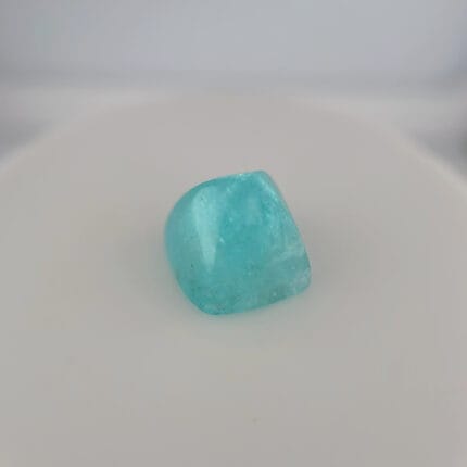 7.02ct Mozambique Paraiba Tourmaline Cabochon - Neon Blue! - Image 4